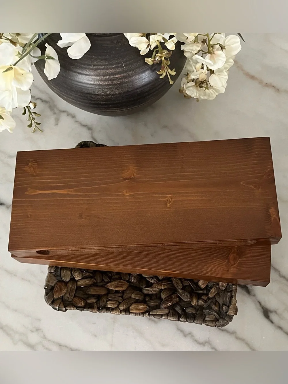 Walnut Wooden Floating Shelves-Like New!
